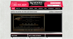 Desktop Screenshot of moorestoneinc.com